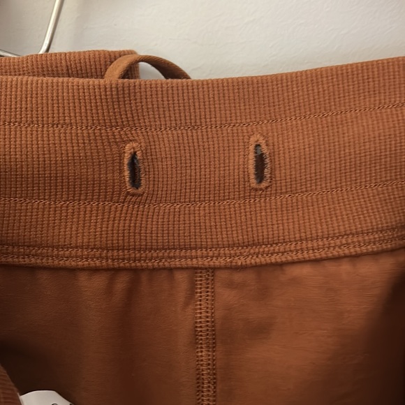 Lululemon Scuba High Rise Jogger Copper Brown Sz 10 French Terry - Picture 12 of 14